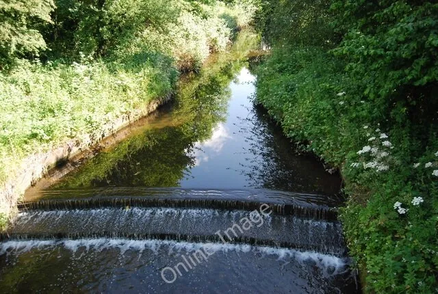 Photo 6x4 Small weir, River Rea Moor Green/SP0682  c2011
