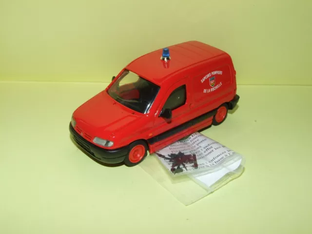 CITROEN BERLINGO POMPIERS DE LA ROCHELLE ELIGOR Sans Boite 1:43