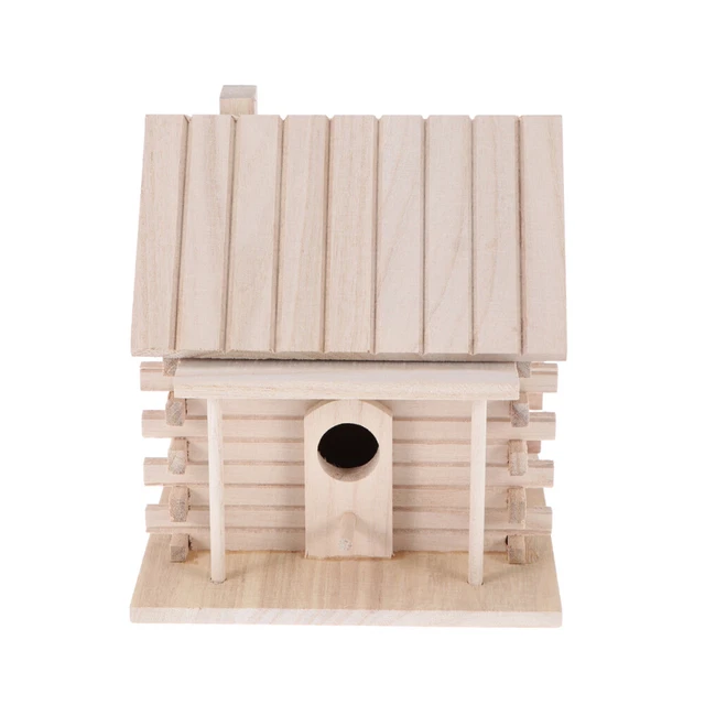 Nido Uccelli Ingresso 3.8cm Hanured® Set 4 Casette Per Uccelli Da Esterno Con Protezione Metallo - La Casa Sicura Per I Tuoi Amici Pennuti Nido Uccelli Legno - 11