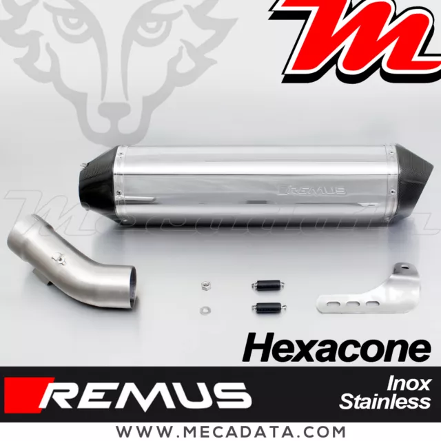 Silencieux Pot échappement Remus Hexacone inox BMW R 1200 RT 2013