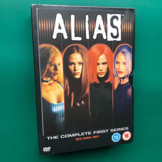 JENNIFER GARNER ALIAS Series 1 TV Spy Action 6x DVD Boxset J.J. Abrams