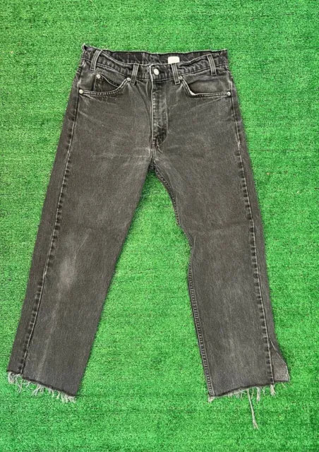 Vintage 505 Levi's USA Orange Tab Straight Leg Fit Jeans 32x30 fits 30x25