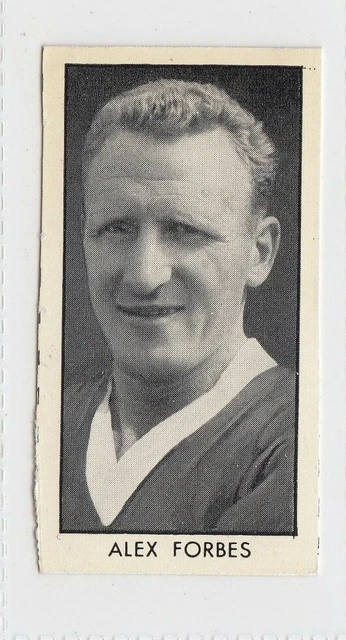 1957 D C Thomson (Abenteuer) Fußballstars #43 Alex Forbes, Leyton Orient