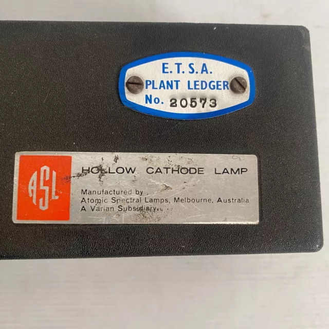 Atomic Spectral Lamps hollow cathode lamp Lead Pb CF634 - Neon Filler Gas 3