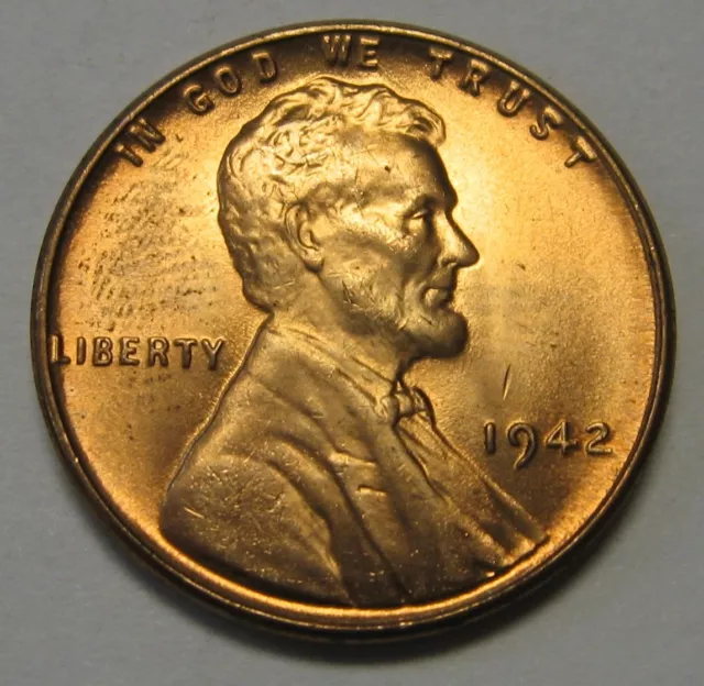 1942 Lincoln Wheat Cent in the CH BU Range Nice Coins Priced Right FREE S&H