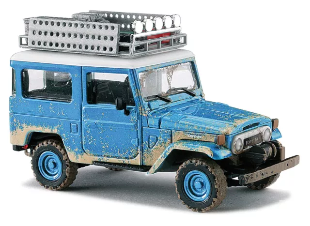 Busch 43023 HO Blue Toyota Land Cruiser J4