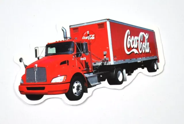 Coca-Cola Coke USA Aufkleber Sticker Decal - Motiv: LKW Truck