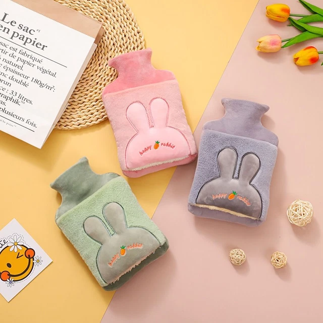 Plush Cover Hot Water Bag 1000/2000ML Tummy Warmers  Women Seniors