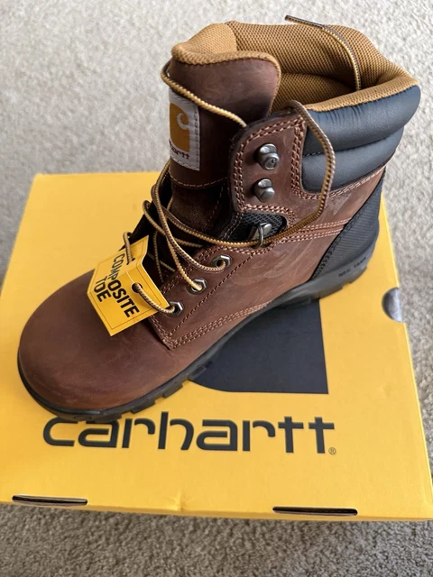 Work Boot Styles CARHARTT RUGGED FLEX 6 Inch Composite Toe Work Boot Size 8M £89.73 ...