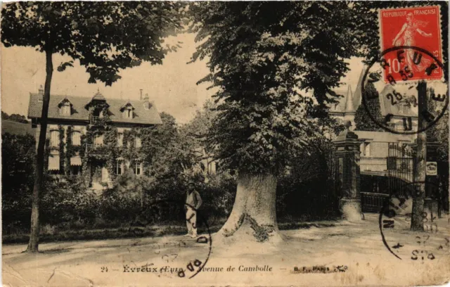 CPA EVREUX - Avenue de Cambolle (656568)