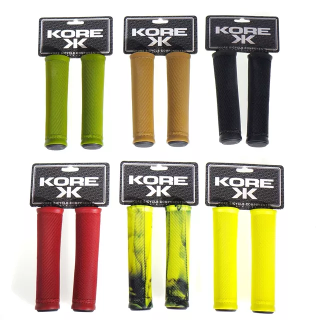 Kore Rivera Grips Light Weight Bicycle handlebar Grip BMX MTB Dirt Jump135mm