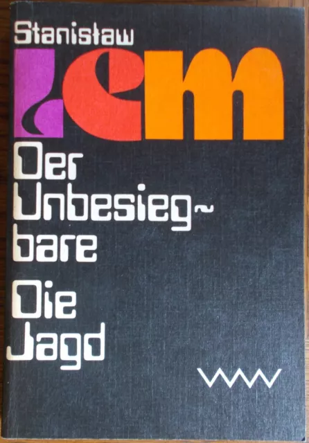 Der Unbesiegbare / Die Jagd von Stanislaw Lem. 1980, Verlag Volk und Welt