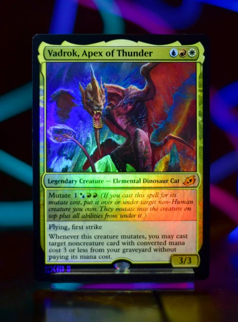 FOIL * MTG Rodan, Titan of Winged Fury / Vadrok, Apex of Thunder