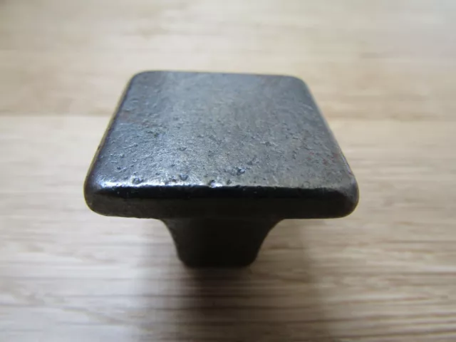 Wrought Cast Iron Shaker Old Vintage Style Kitchen Cabinet Drawer Cupboard Knob
