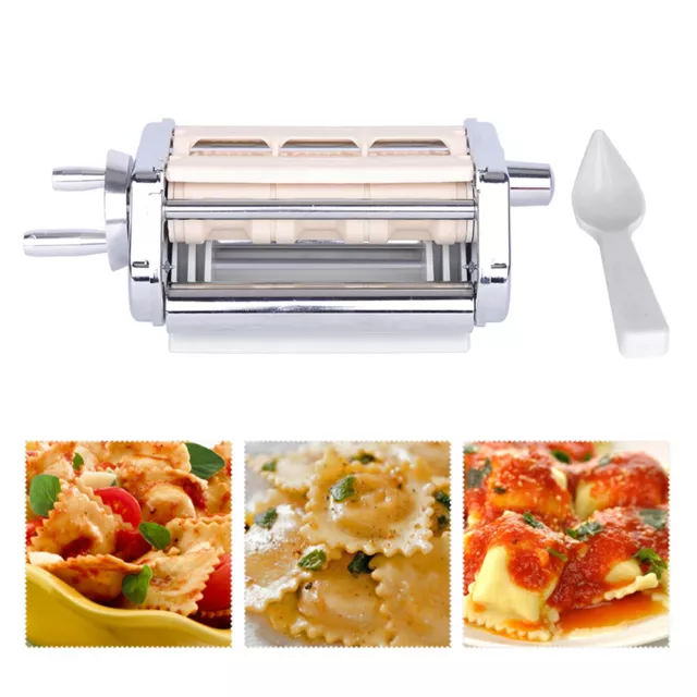 Pasta Cutting Attachment & Ravioli Maker Attachment for Kitchenaid Stand Mixers