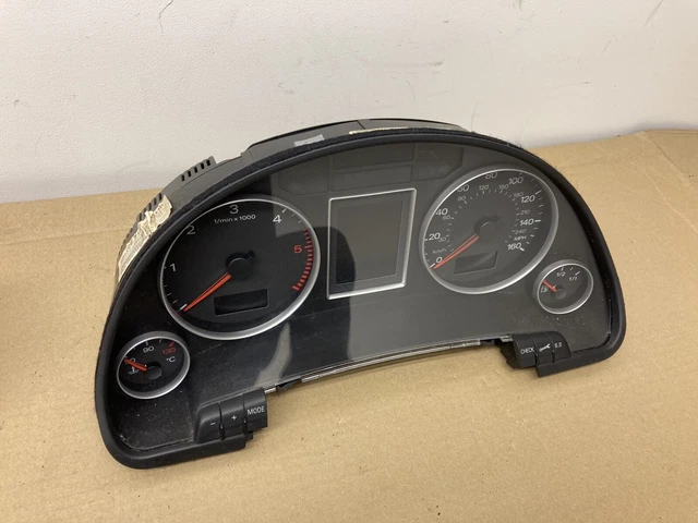 thumbnail image 2 of LETRONIX Plasma EL-Dash Speedometer For Audi A4 – 0-260 Km/h, 7000 RPM, Blue/Red? 2 of 6