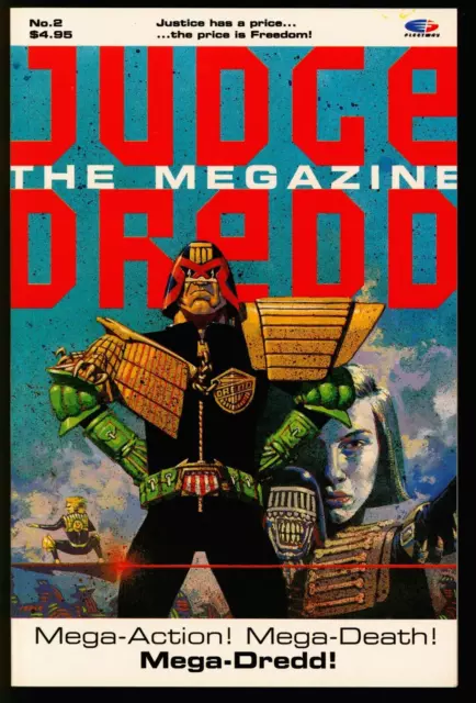 Judge Dredd Megazine Vol 1 #2 - NM 9.4