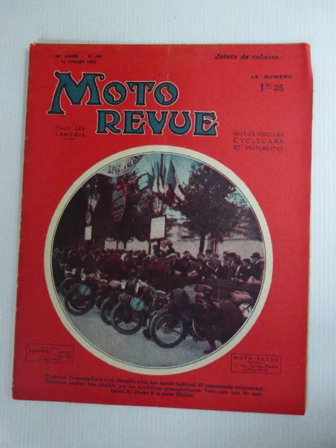 Moto Revue N° 489 du 23 juillet 1932