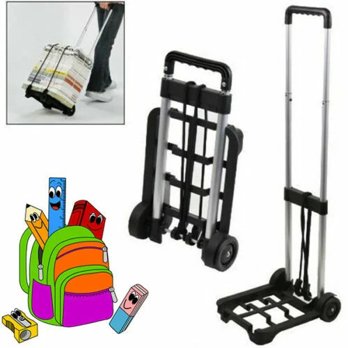 CARRELLO PER ZAINO Bagagli Pacchi Trolley Porta Cartella Scuola Spesa Bimbo  Help EUR 22,99 - PicClick IT