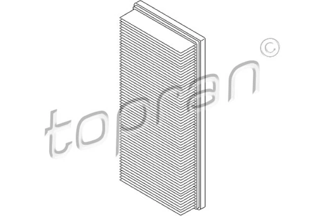 TOPRAN Luftfilter 301 915 Filtereinsatz für FORD MONDEO 3 Turnier BWY B4Y B5Y