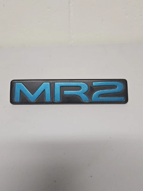 TOYOTA GENUINE OEM MR2 94-99 SW20 SW21 Blue Center Emblem Badge