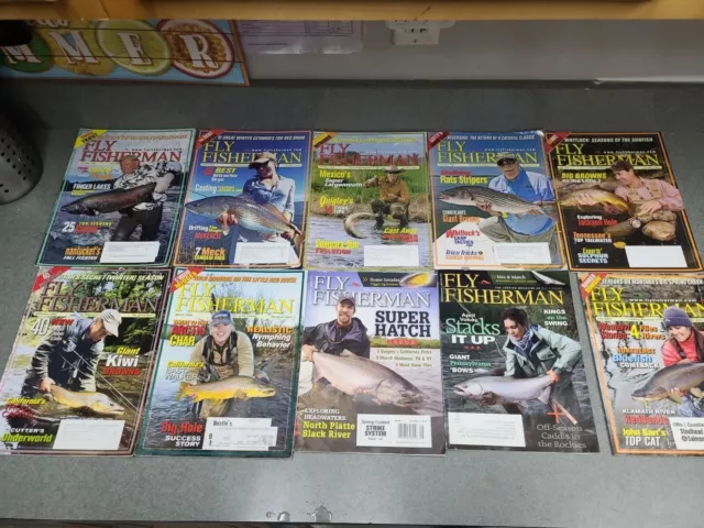 FLY FISHERMAN MAGAZINE Lot 12 Issues 1996 & 1997 ex cond £14.20 - PicClick  UK