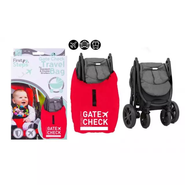 Pram Travel Bag Gate Way Check Protector  Standard /Double Prams Universal Size