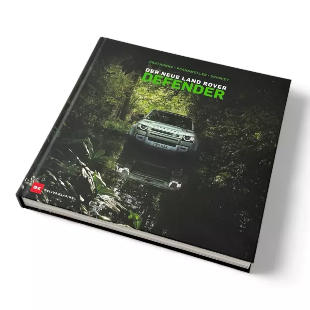 New Land Rover Defender Book - Limited Edition German Version - Unread