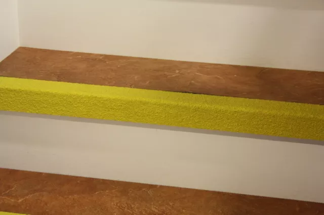 Stair Tread Nosing Anti Slip 70mm x 55mm LOW COST Non Slip Safety LONG OPTIONS