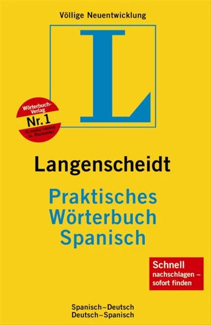Langenscheidt Praktisches Wörterbuch Spanisch: Spanisch-Deutsch / Deutsch-Spanis