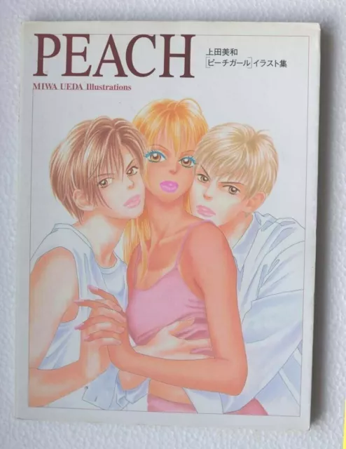 Miwa Ueda Illustrations Peach (Peach Girl & Others Art Book) manga JAPAN  Used