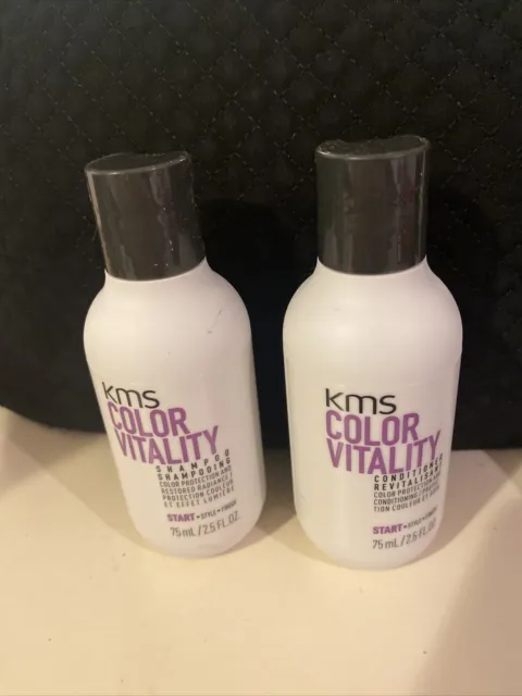 KMS Color Vitality Shampoo, Conditioner  2.5 oz each