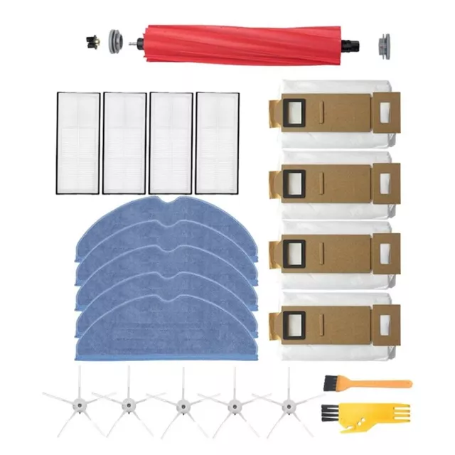 Remplacement pour   S7 / T7S plus Mop Rag Bag Hepa  Side Roller Bru3933