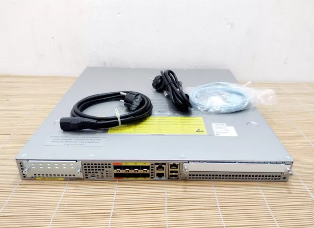 Cisco ASR1001X-10G-SEC ASR1001-X 10G VPN+FW Bundle K9 AES Built-in 6x1G 2x PSU