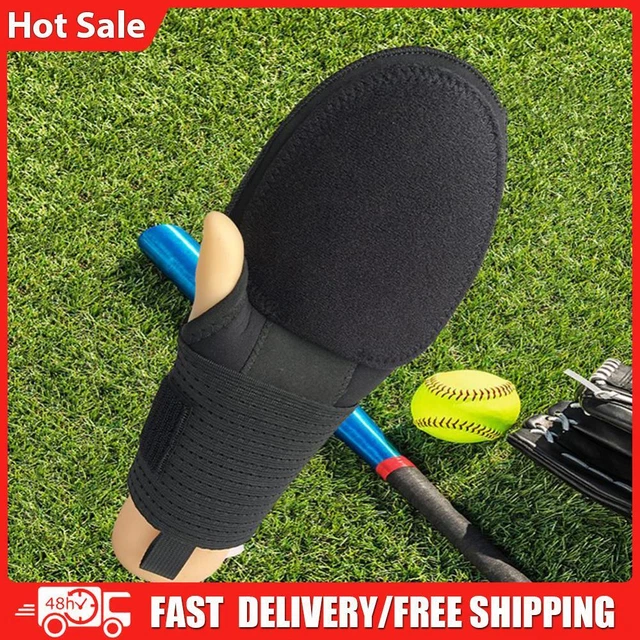 1Pc Softball Gloves Wrist Support Baseball Mitt Hand Protection for Base Running