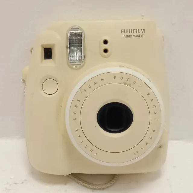 Fujifilm Instax Mini 8 Camera Cream Pink, UNTESTED