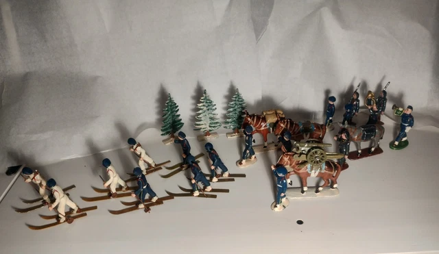 Plomb creux DC Infanterie Française 3 Chasseurs alpins