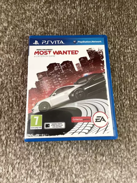 Need For Speed: Most Wanted (PlayStation Vita, 2012 PAL)