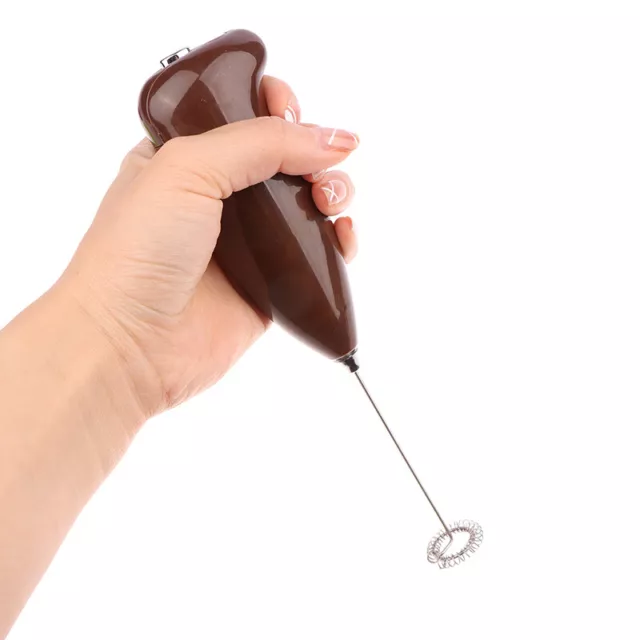 Handheld Mini Electric Egg Beater Milk Drink Coffee Whisk Mixer Kitchen Too YIUK