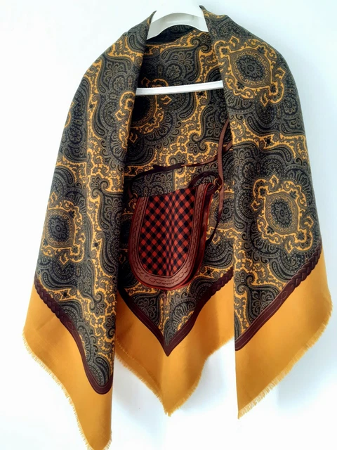 Scarf Gucci Chale Femme Bandana Gucci Homme GUCCI Logo-Intarsia