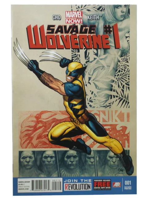 Savage Wolverine #1 Variant Second Printing Frank Cho Cover Marvel Comics 2013