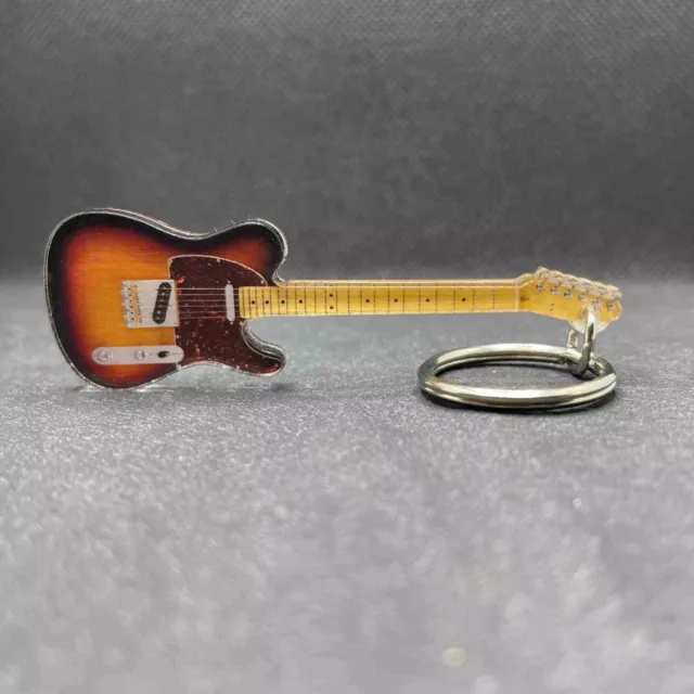 Porte-clés guitare Fender 70th Anniv Sunburst