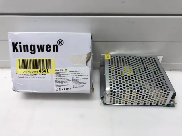 Kingwen Schaltnetzteil 12V 10A Netzteil Adapter Transformator 120W