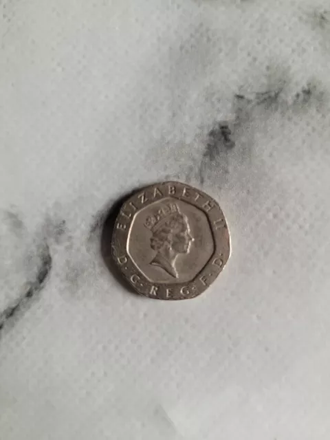 1989 20p - Twenty Pence Coin Rare  Collectible Elizabeth II