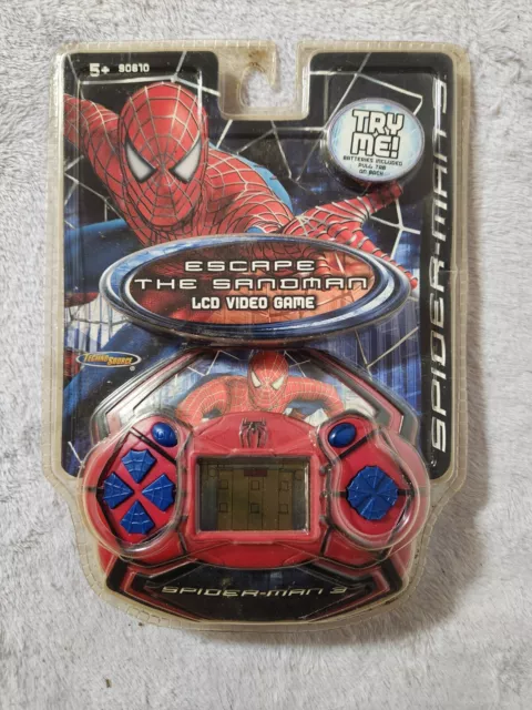 NEW Spiderman 3 Escape The Sandman LCD Technosource Handheld Video Game