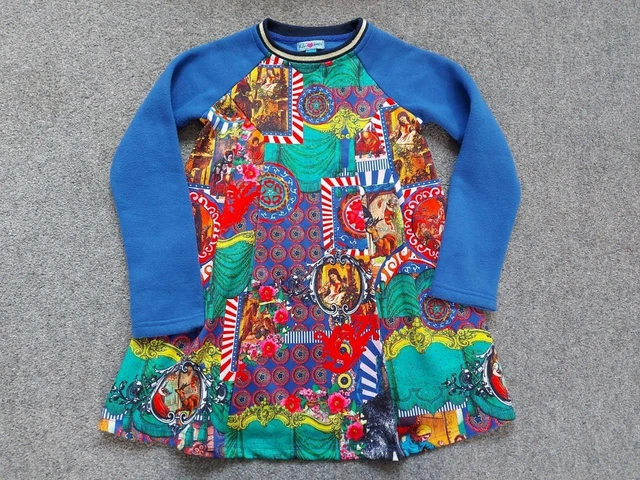 Rosalita Senoritas Designer Girls, Multicoloured Dress,  6 Yrs 116Cm