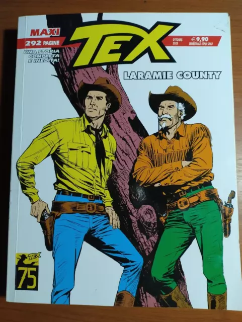 MAXI TEX n. 33 - Laramie County - Ed. Bonelli -2023 - Storia inedita