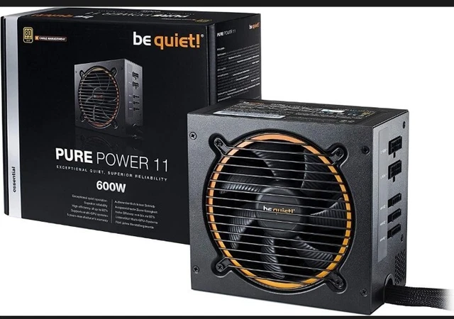 ATX be quiet! Pure Power 11 600W Gold 80+ Semi modulare CM alimentatore ATX Nero