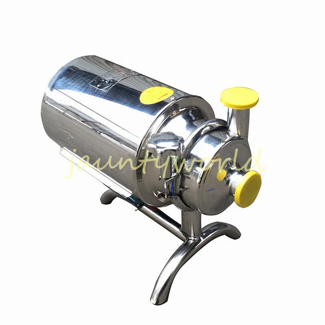 220v Stainless Steel Sanitary Pump Beverage Milk Delivery Pump 1T/h 0.37KW