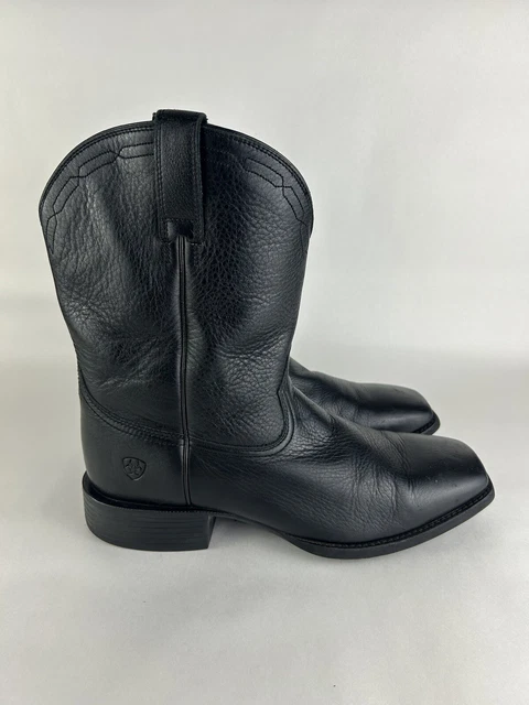 ARIAT MENS HERITAGE Lace Up Roper Cowboy Boot Lacer Distressed